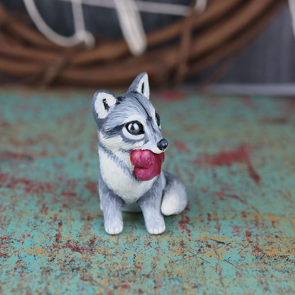 Wild Love Wolf Figurine