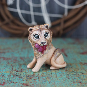 Wild Love Lion Figurine