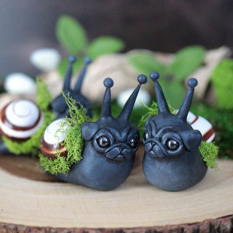 Black Snug Figurine