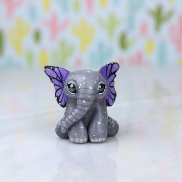 Purple Butterfant Figurine