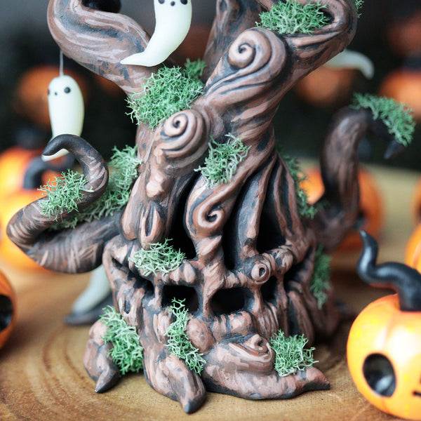 Gnarly Tree Light Up Figurine
