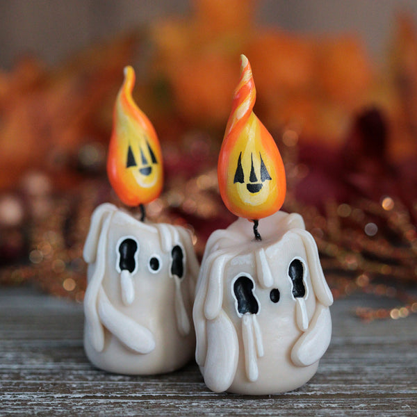 Haunted Candle Figurine