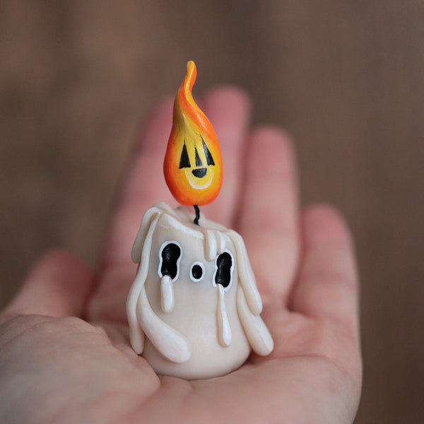 Haunted Candle Figurine
