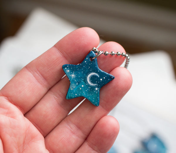 Starry Night Star Necklace