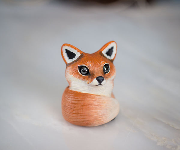 Cozy Fox Figurine