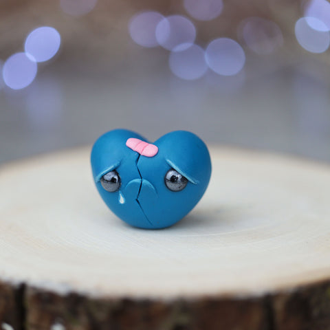 Preorder Mini Blue Heart Figurine