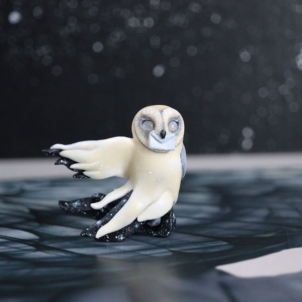 Owl Messenger Figurine