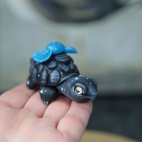 Black Turt Figurine #7