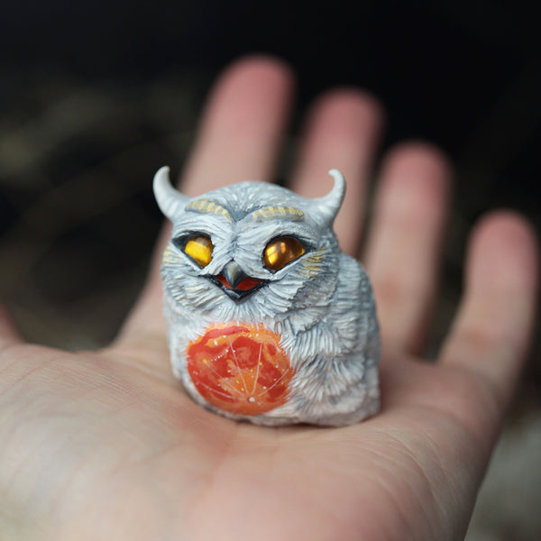Laughing Owl Figurine