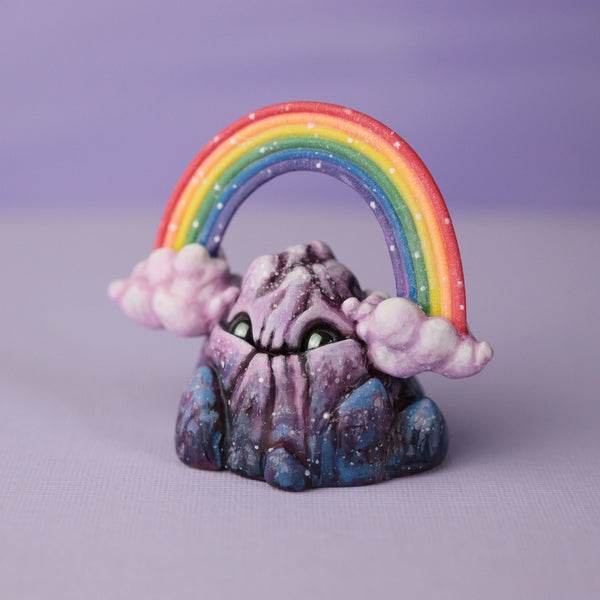 Purple Mountain Majesty Mountain Figurine