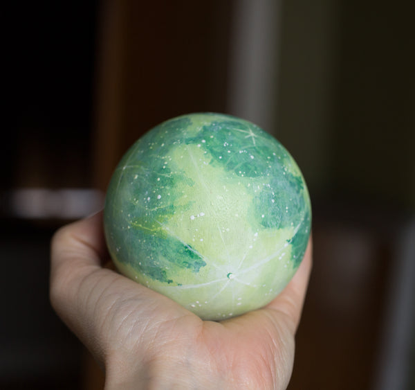 RESERVED Green Moon Orb