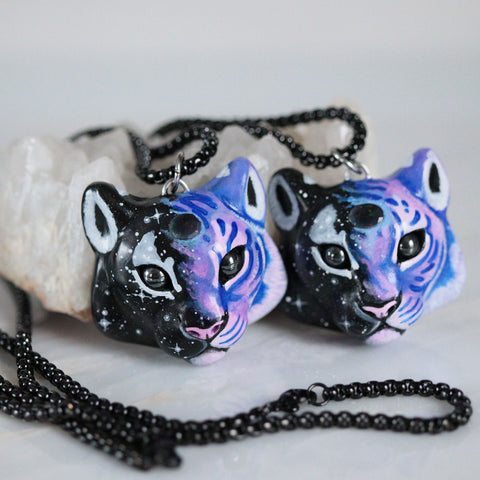 Black Opal Tiger Necklace