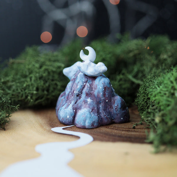 Moonlit Mountain Figurine