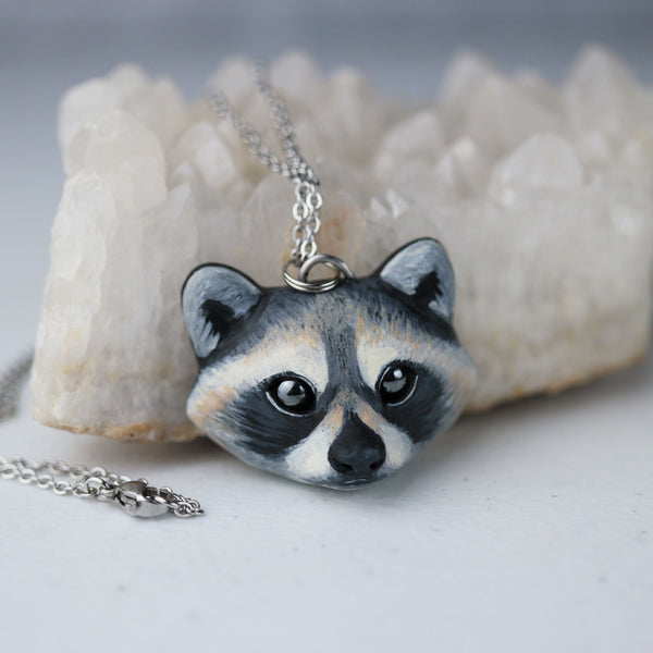 Classic Raccoon Necklace