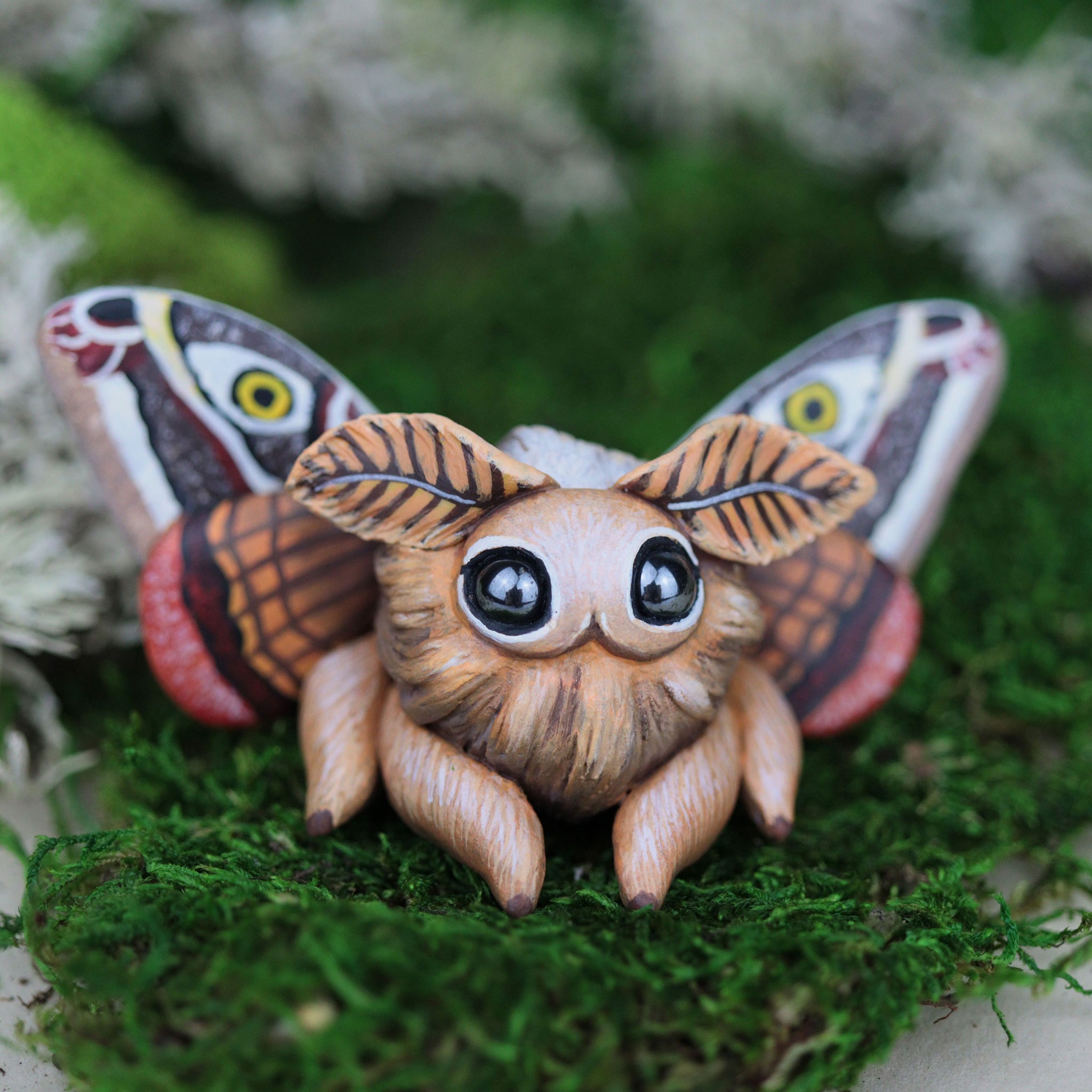 Emperor Moth Figurine