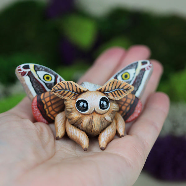 Emperor Moth Figurine