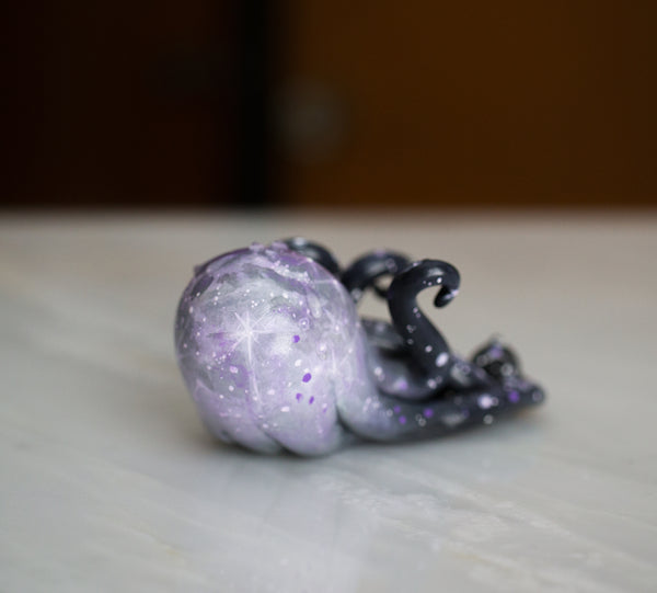 Purple Octomoon Figurine