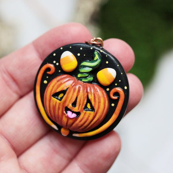 Sweet Tooth Samhain Medallion Necklace