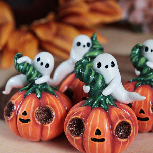 Haunted Jackolantern Figurine