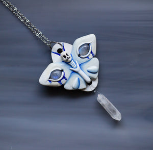 Ghost Moth Necklace