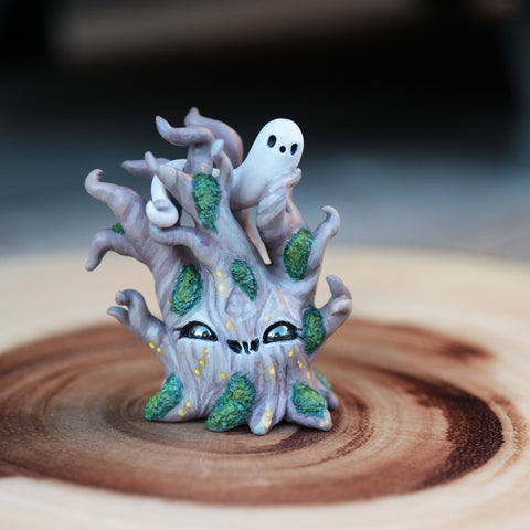 Happily Haunted Tree Figurine