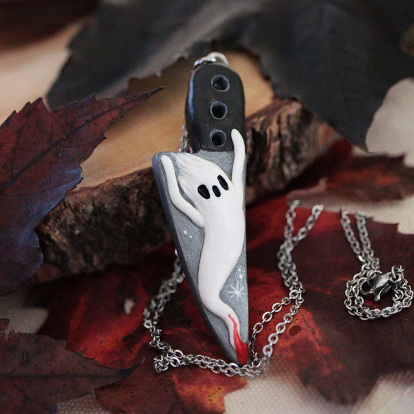 Ghost Knife Necklace