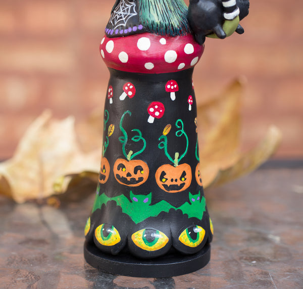 RESERVED Witch Figurine