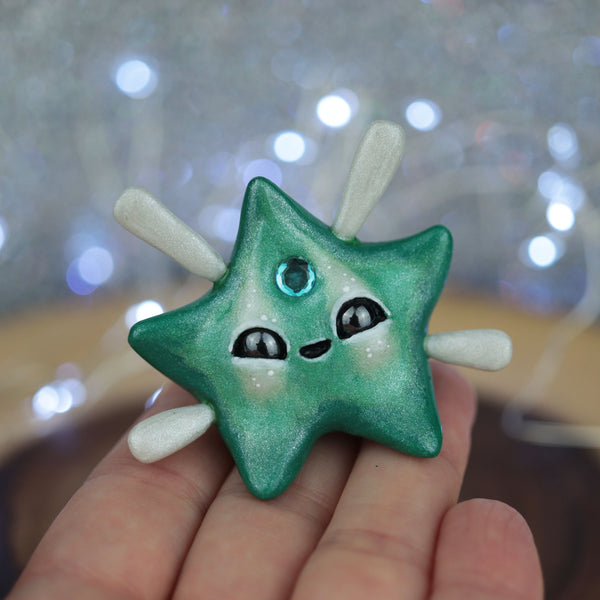 Green Shining Star Figurine