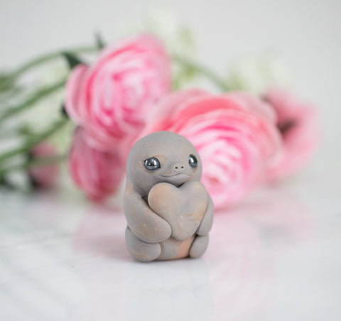 Custom Painted Sloth Figurine