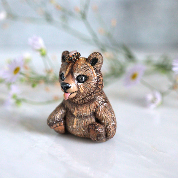 Honey Bear 3 Figurine