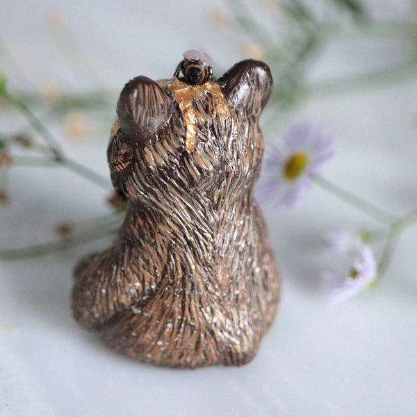 Honey Bear 3 Figurine