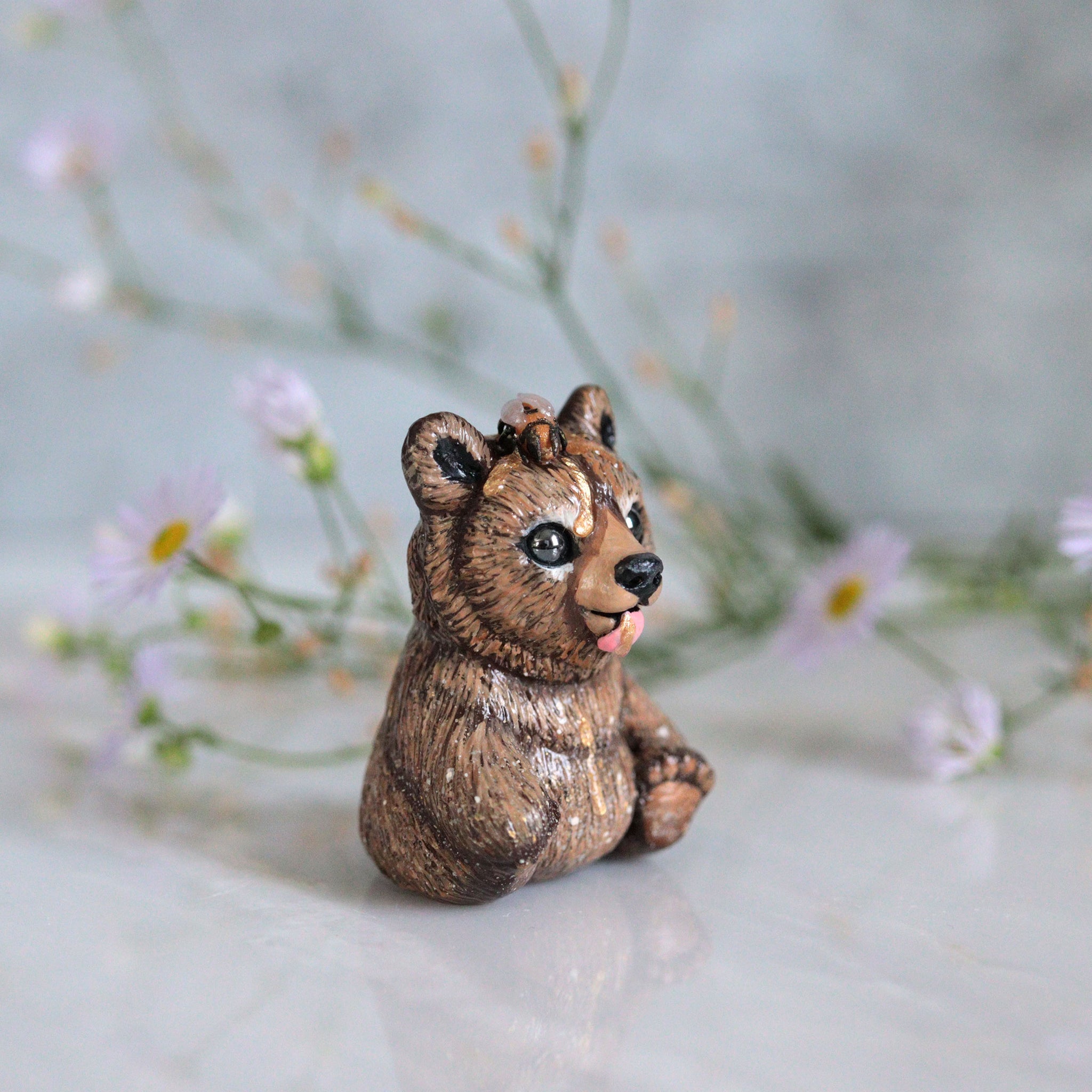 Honey Bear 3 Figurine