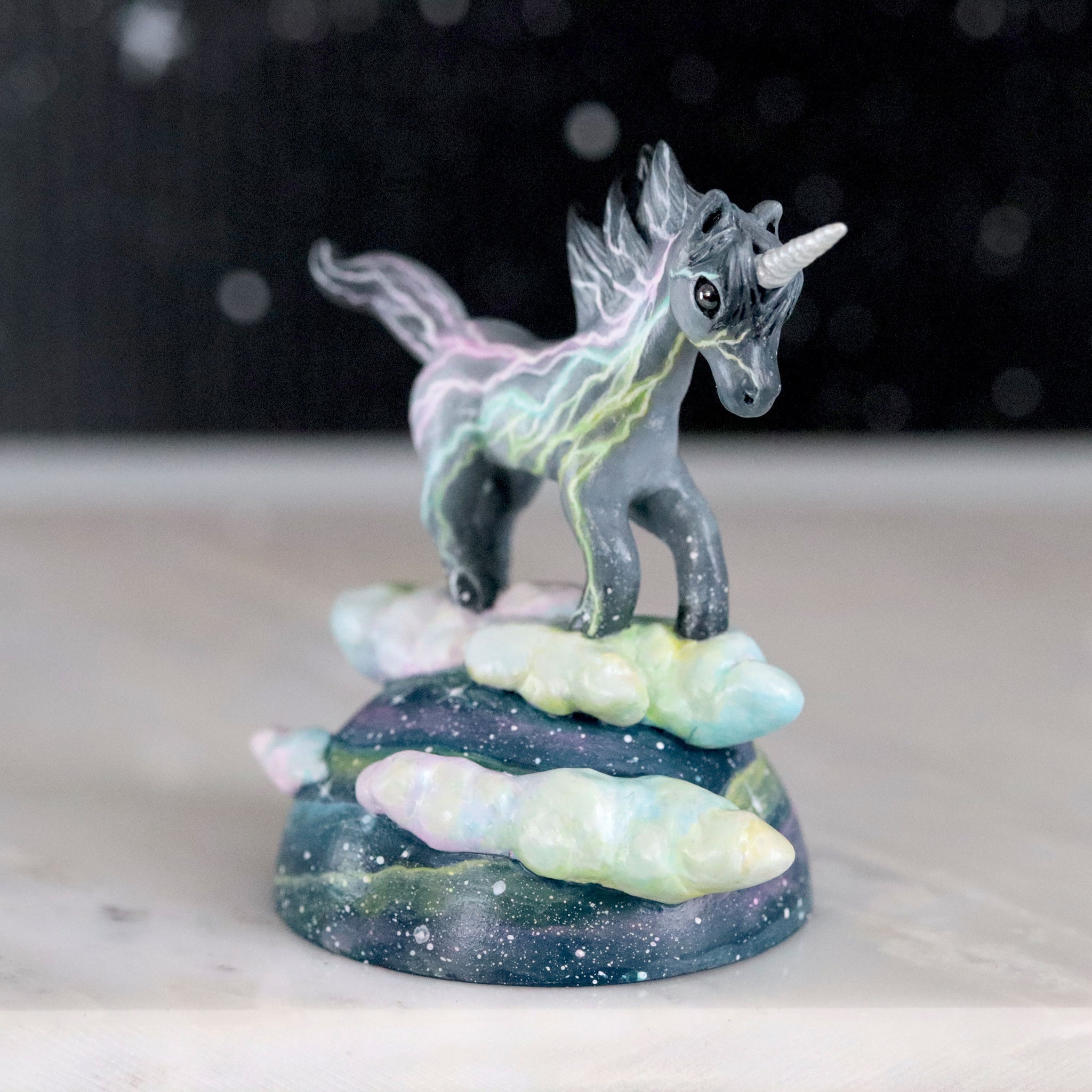 Lightning Unicorn Figurine