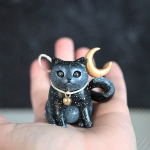 Moon Kitty 1 Figurine