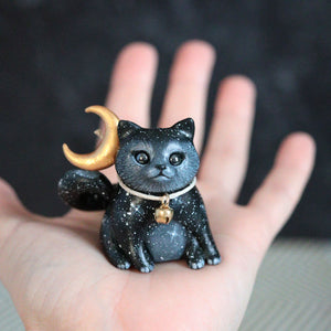 Moon Kitty 2 Figurine