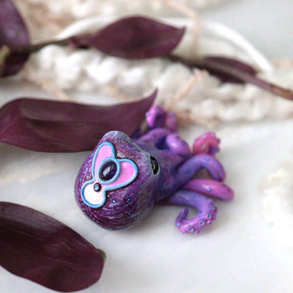 Purple Amethyst Octopus Figurine