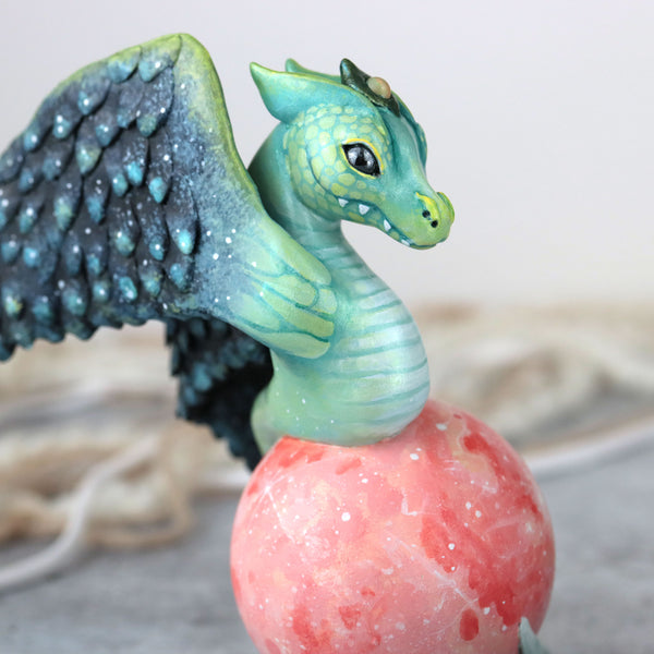 Pink Moon Dragon Figurine